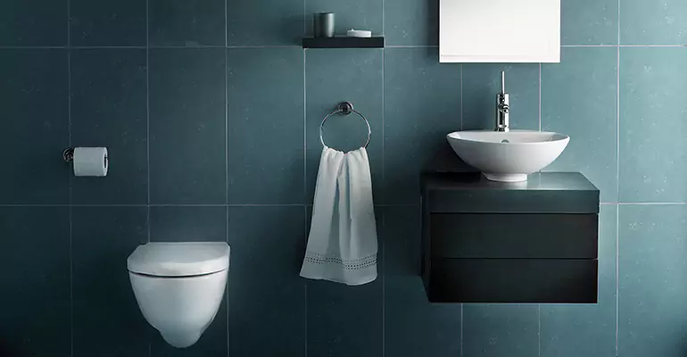 Half Bathroom Renovation in South Bend